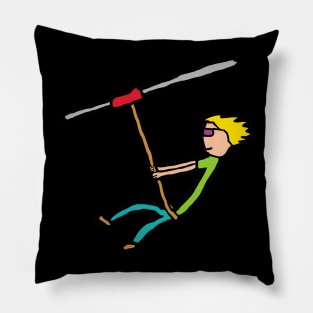 Ziplining Pillow