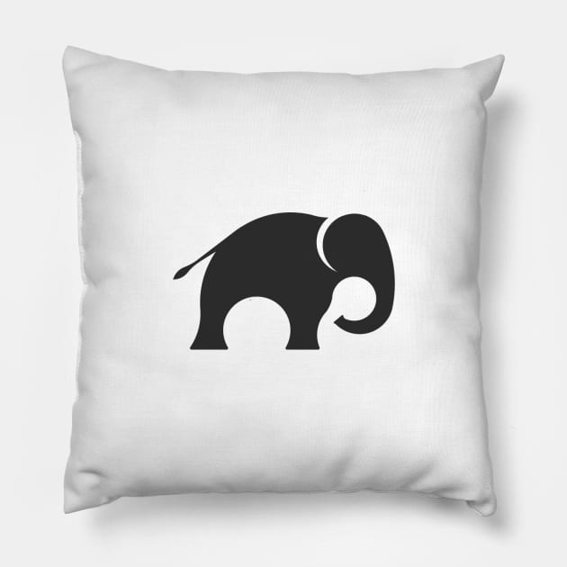 Elephant Pillow by MajorArt