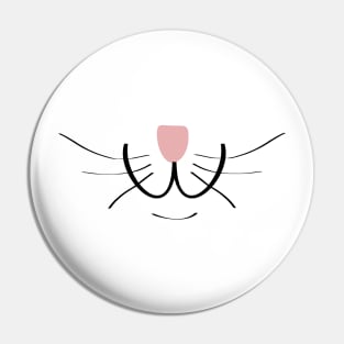 Cute Cat Whiskers Pin