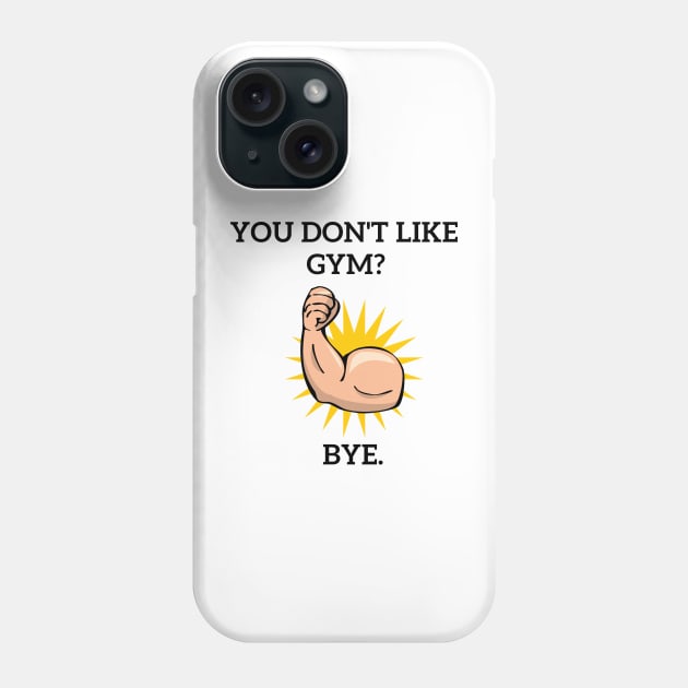 Gym Is Life Phone Case by Statement-Designs