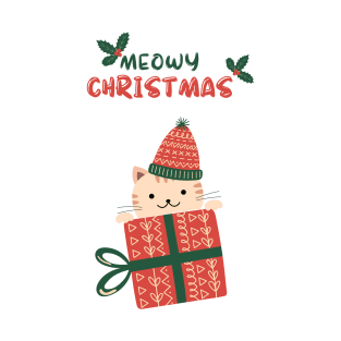 Meowy Christmas | Merry Christmas | Christmas T-Shirt