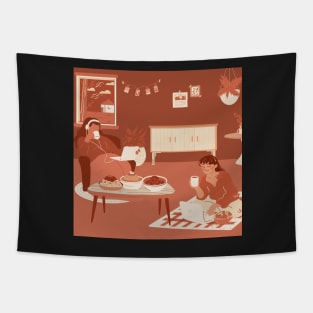 Cozy Day-in Tapestry