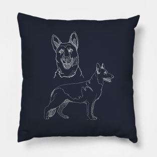 German Shepherd Pillow