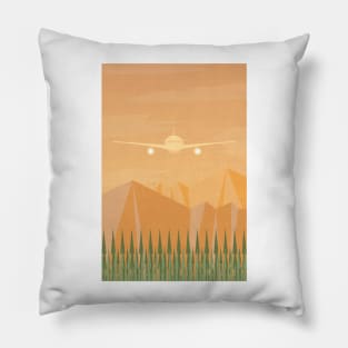 Over the Mountains Pillow