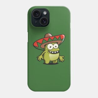 Chupacabra Bright Colorful Fun Mexican Monster Phone Case