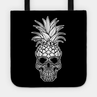 Pineapple Skull Tote