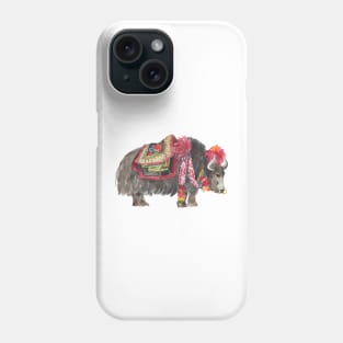 Tibetan black yak Phone Case