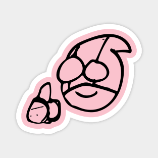 Quick Gwenpool Doodle Magnet