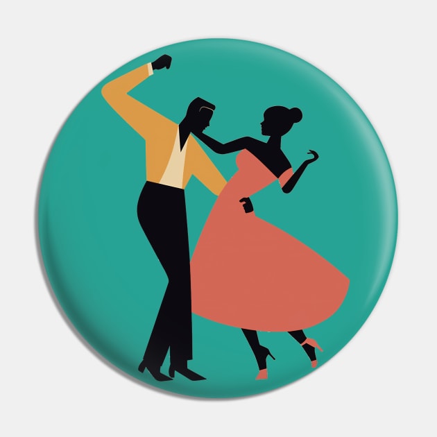 Salsa Steps Pin by TooplesArt