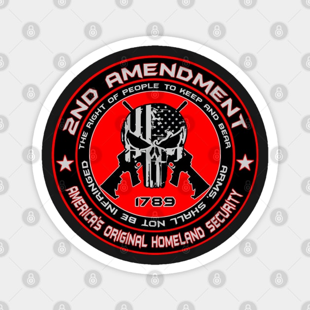 Tactical AR15 - 2nd Amendment Magnet by  The best hard hat stickers 