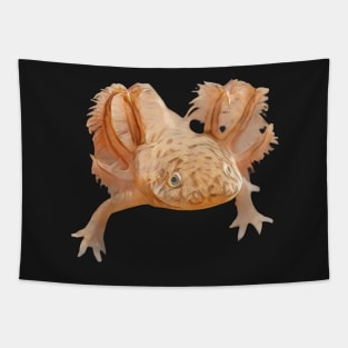 Super realistic axolotl Tapestry