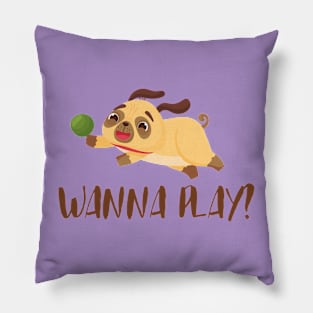 Wanna play? Pillow