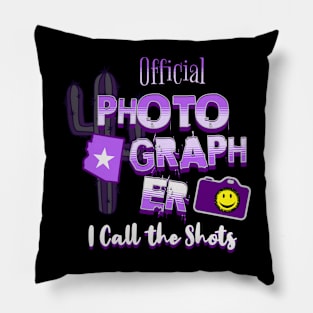 Photographer I call the Shots Pillow