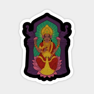 Hindu God - Lakshmi Magnet