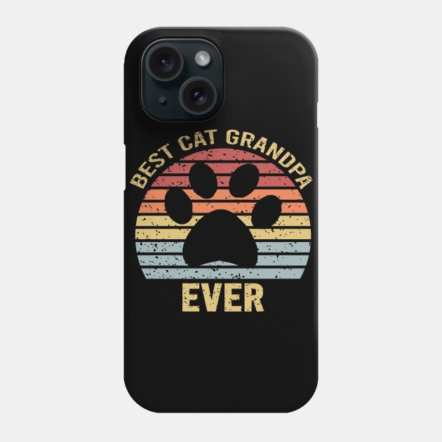 Best Cat Grandpa Ever Phone Case by DragonTees