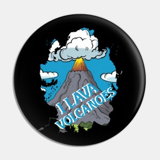 I lava volcanoes Pin