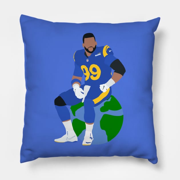 Aaron's World Pillow by Good Phillings