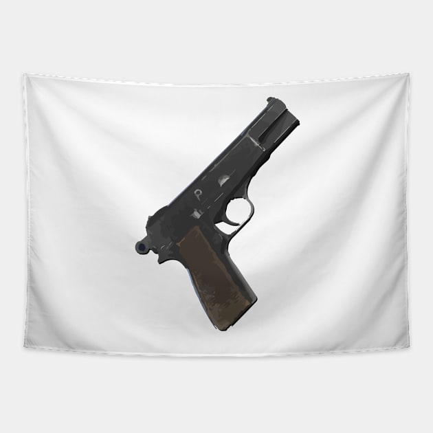 MK1 9MM Tapestry by TortillaChief