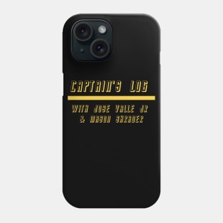 Captain's Log Final Frontier Logo Phone Case