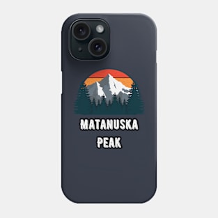 Matanuska Peak Phone Case