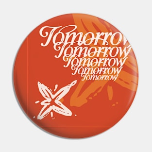 Tomorrow logo vector art design Pin