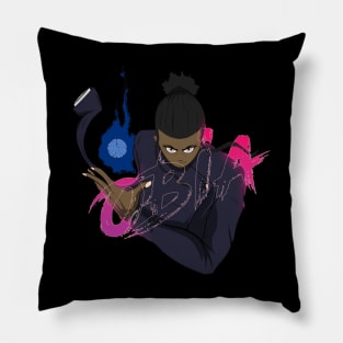 Obia Series 01 Female Graphic Pillow