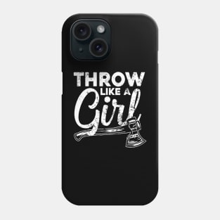 Axe Throwing Art Phone Case