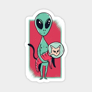 Alien Friends Magnet