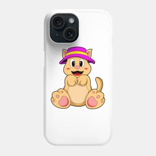 Cat with Hat Phone Case