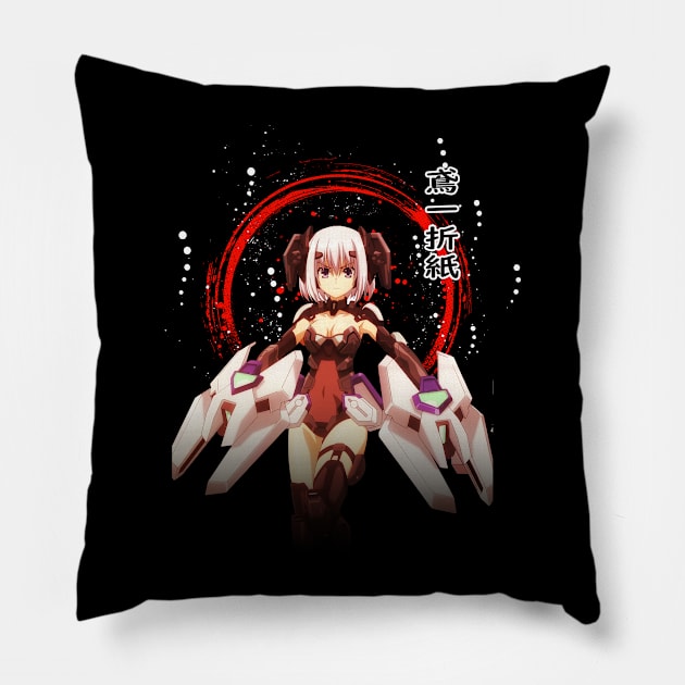 Kurumi's Bewitching Aura Time-Bending Shirt Pillow by Julie lovely drawings