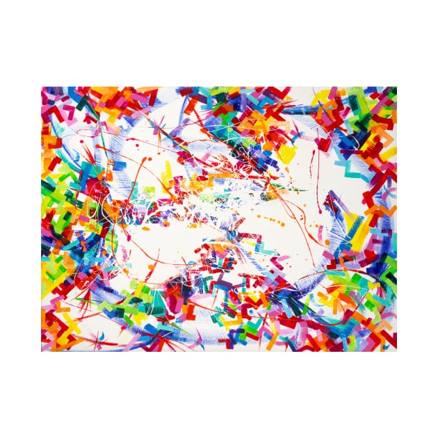 Confetti - My Original Art by MikeMargolisArt