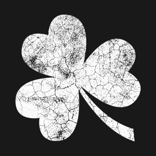 St Patrick's Day Distressed Clover T-Shirt