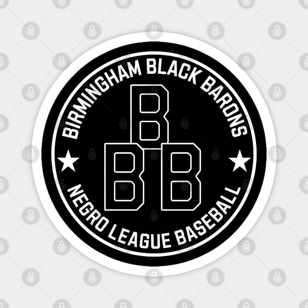 The Birmingham Black Barons - Tribute Magnet by UrbanLifeApparel