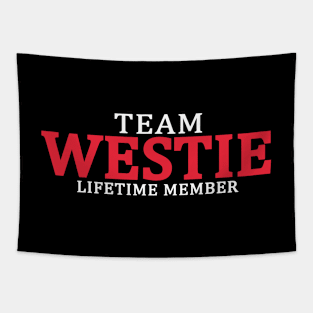 Team Westie Dancer Tapestry