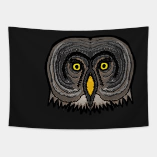 Great Grey Owl Tapestry