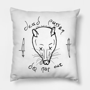 Dead Possum: Do Not Eat Pillow