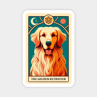 The Golden Retriever Magnet