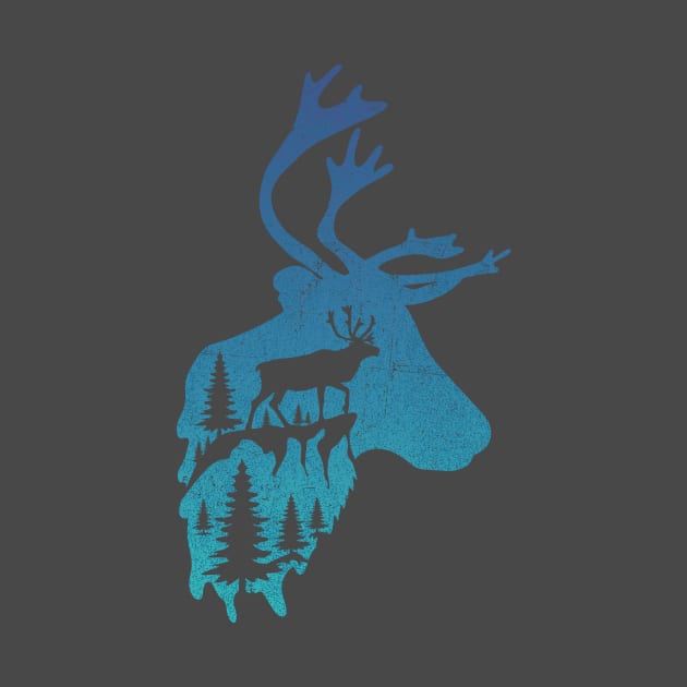 Mountain Deer by Cup of Tee