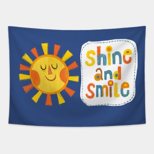 Shine and Smile Tapestry