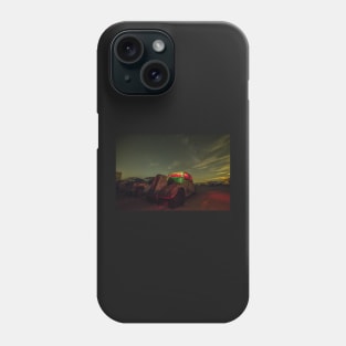 Light Painting in the Desert Phone Case