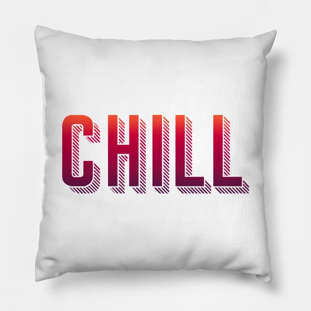 CHILL Pillow by origin illustrations