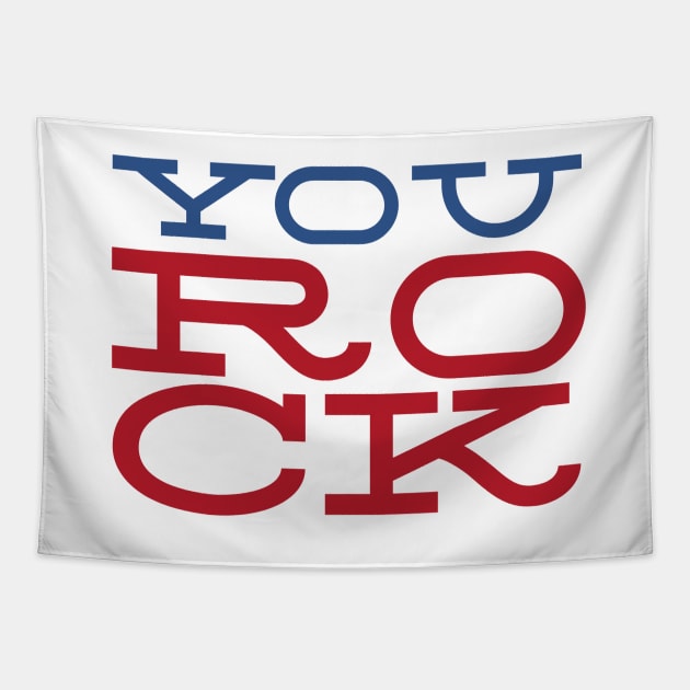 You Rock Tapestry by oddmatter