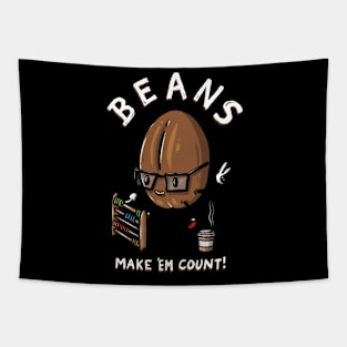 Bean counter Tapestry