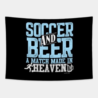 Soccer And Beer A Match Made In Heaven Tapestry