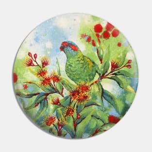 Musketeer (Musk Lorikeet) Pin