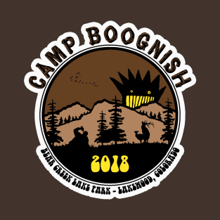 CAMP BOOGNISH (Brown/Yellow) T-Shirt