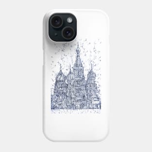 KREMLIN - pencil painting Phone Case