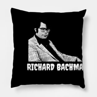 Richard Bachman Metal Silkscreen Pillow