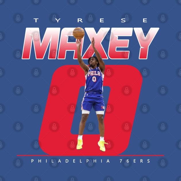 Tyrese Maxey by BVHstudio