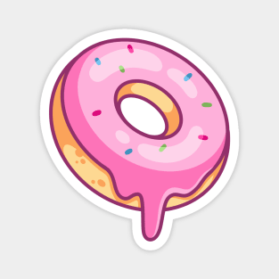 Donut Pixel Magnet